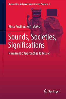 Livre Relié Sounds, Societies, Significations de 