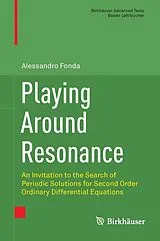 Fester Einband Playing Around Resonance von Alessandro Fonda