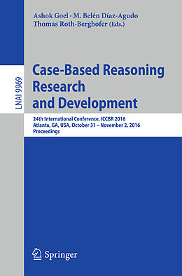 Kartonierter Einband Case-Based Reasoning Research and Development von 