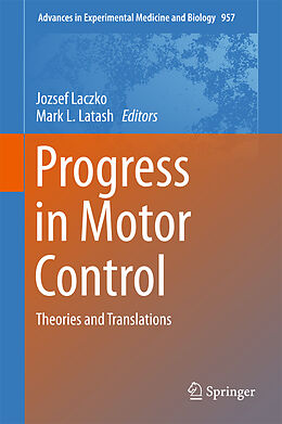 Fester Einband Progress in Motor Control von 