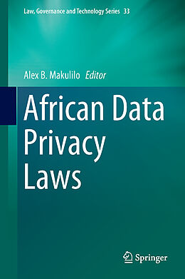 Fester Einband African Data Privacy Laws von 