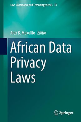 E-Book (pdf) African Data Privacy Laws von 