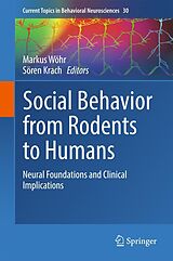 eBook (pdf) Social Behavior from Rodents to Humans de 