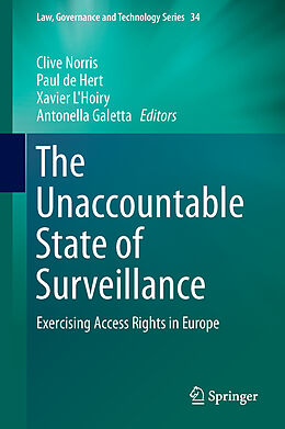 Fester Einband The Unaccountable State of Surveillance von 