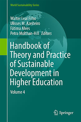 Livre Relié Handbook of Theory and Practice of Sustainable Development in Higher Education de 