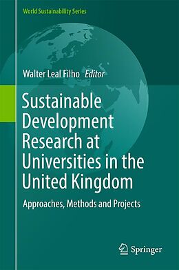 eBook (pdf) Sustainable Development Research at Universities in the United Kingdom de 