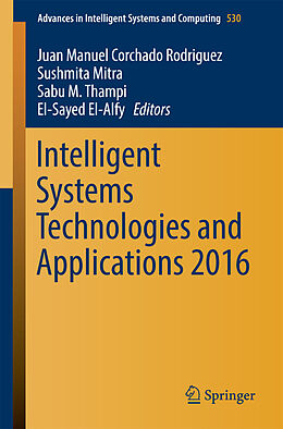 Kartonierter Einband Intelligent Systems Technologies and Applications 2016 von 