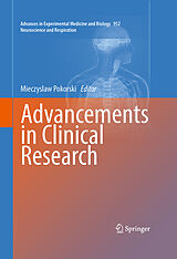 Livre Relié Advancements in Clinical Research de 