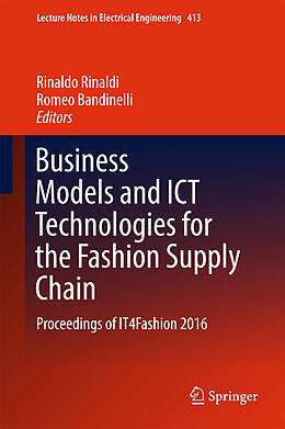 Livre Relié Business Models and ICT Technologies for the Fashion Supply Chain de 