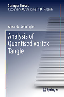 Fester Einband Analysis of Quantised Vortex Tangle von Alexander John Taylor
