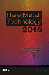 Livre Relié Rare Metal Technology 2015 de 