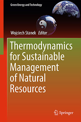 Livre Relié Thermodynamics for Sustainable Management of Natural Resources de 