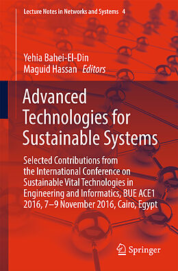 E-Book (pdf) Advanced Technologies for Sustainable Systems von 