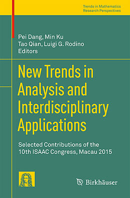 Kartonierter Einband New Trends in Analysis and Interdisciplinary Applications von 
