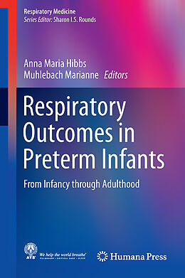Livre Relié Respiratory Outcomes in Preterm Infants de 