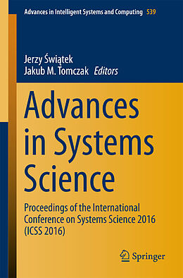Kartonierter Einband Advances in Systems Science von 