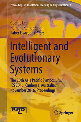 Livre Relié Intelligent and Evolutionary Systems de 