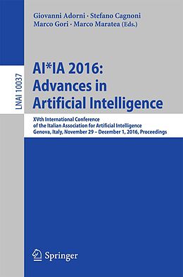 E-Book (pdf) AI*IA 2016 Advances in Artificial Intelligence von 