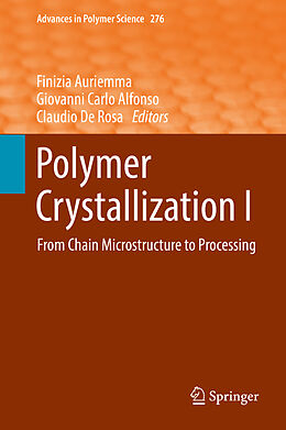 Fester Einband Polymer Crystallization I von 