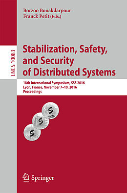 Kartonierter Einband Stabilization, Safety, and Security of Distributed Systems von 