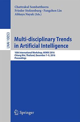 E-Book (pdf) Multi-disciplinary Trends in Artificial Intelligence von 