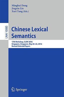 E-Book (pdf) Chinese Lexical Semantics von 