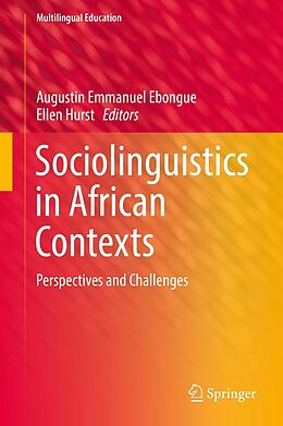 eBook (pdf) Sociolinguistics in African Contexts de 