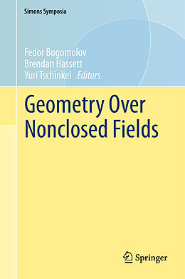 Fester Einband Geometry Over Nonclosed Fields von 