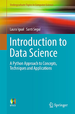 Couverture cartonnée Introduction to Data Science de Santi Seguí, Laura Igual