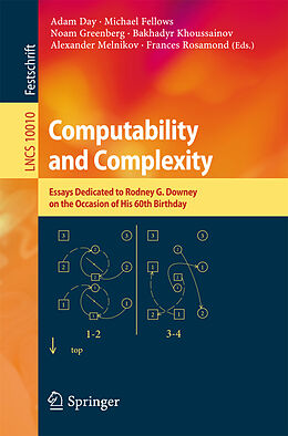 Kartonierter Einband Computability and Complexity von 