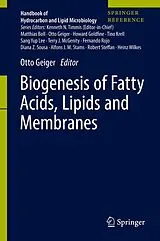 Fester Einband Biogenesis of Fatty Acids, Lipids and Membranes von 