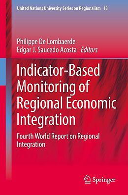 eBook (pdf) Indicator-Based Monitoring of Regional Economic Integration de 