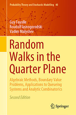 Fester Einband Random Walks in the Quarter Plane von Guy Fayolle, Vadim Malyshev, Roudolf Iasnogorodski