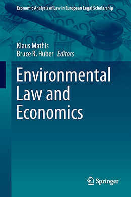 Livre Relié Environmental Law and Economics de 