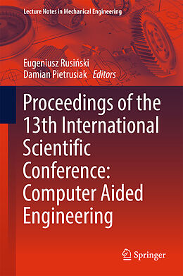 Livre Relié Proceedings of the 13th International Scientific Conference de 