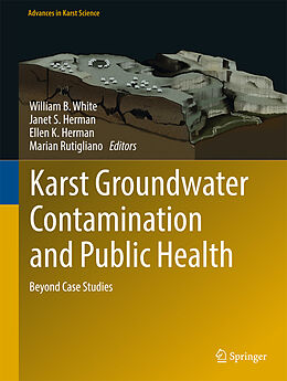Fester Einband Karst Groundwater Contamination and Public Health von 