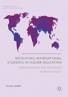 Livre Relié Recruiting International Students in Higher Education de Sylvie Lomer