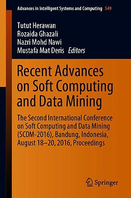 E-Book (pdf) Recent Advances on Soft Computing and Data Mining von 
