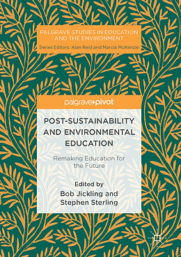 Livre Relié Post-Sustainability and Environmental Education de 