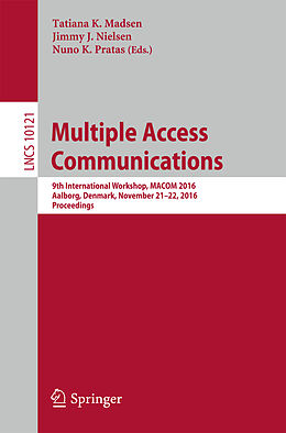 Kartonierter Einband Multiple Access Communications von 