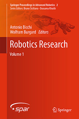 Livre Relié Robotics Research de 