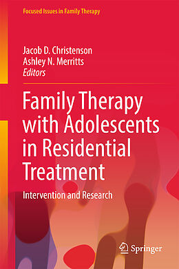 Livre Relié Family Therapy with Adolescents in Residential Treatment de 