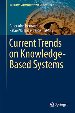 Fester Einband Current Trends on Knowledge-Based Systems von 