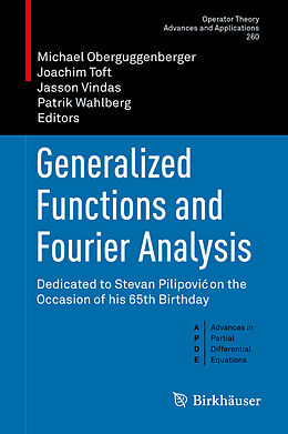 Fester Einband Generalized Functions and Fourier Analysis von 