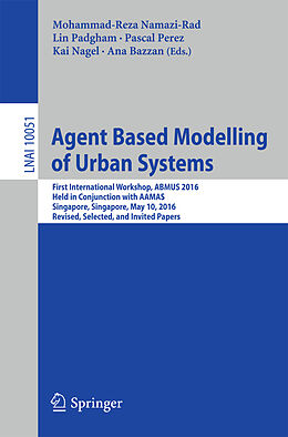 Kartonierter Einband Agent Based Modelling of Urban Systems von 