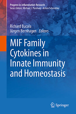 Livre Relié MIF Family Cytokines in Innate Immunity and Homeostasis de 