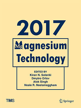 Livre Relié Magnesium Technology 2017 de 