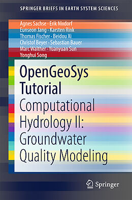 Couverture cartonnée OpenGeoSys Tutorial de Agnes Sachse, Erik Nixdorf, Eunseon Jang