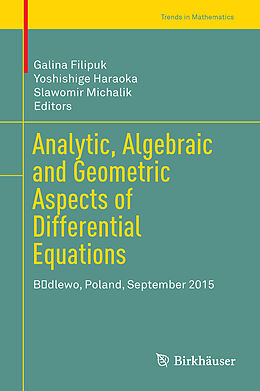 Fester Einband Analytic, Algebraic and Geometric Aspects of Differential Equations von 