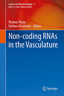 Livre Relié Non-coding RNAs in the Vasculature de 